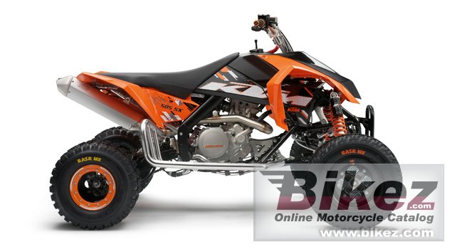 Big KTM 505 sx picture and wallpaper from Bikez.com